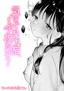 ｢ちゃかまる屋さん｣漫画無料画像。気まぐれ子猫、今夜だけ？赤ちゃん時以来に会った従妹がきつい性格のスケベっ娘に